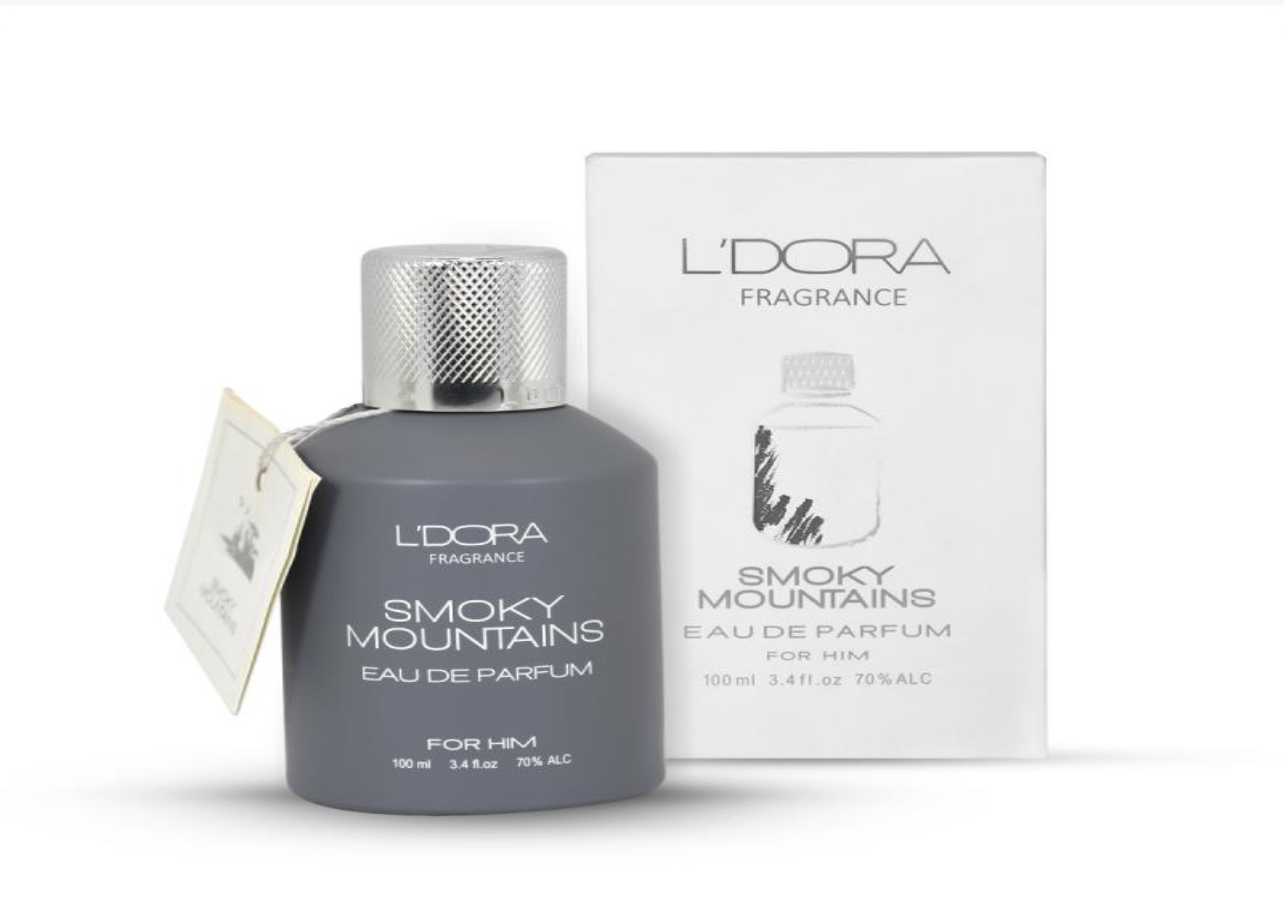 ادوپرفیوم مردانه لدورا مدل SMOKY MOUNTAINS  فرگرنس 100 میلی‌لیتر