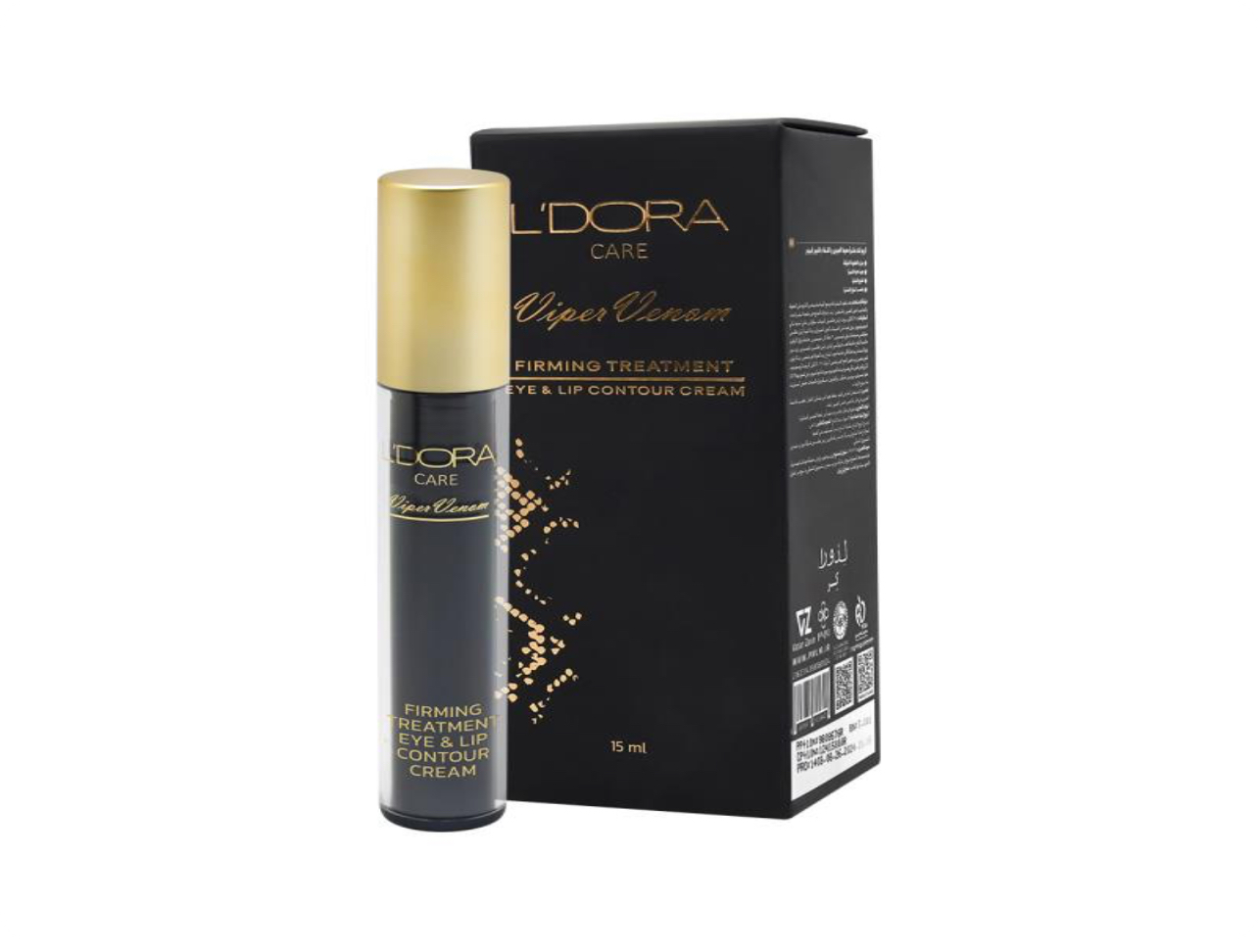 کرم سفت کننده دور چشم و لب وایپر لدورا، 15 میلی لیتر