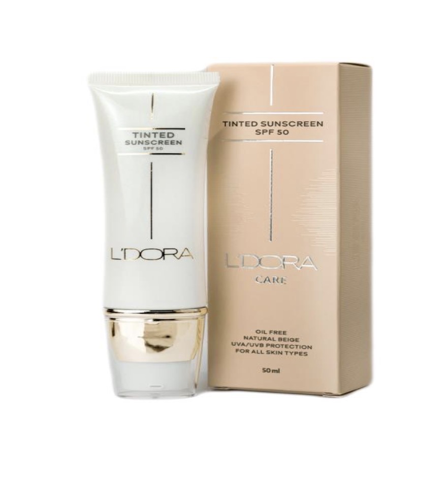 کرم ضدآفتاب رنگی فاقد چربی spf50